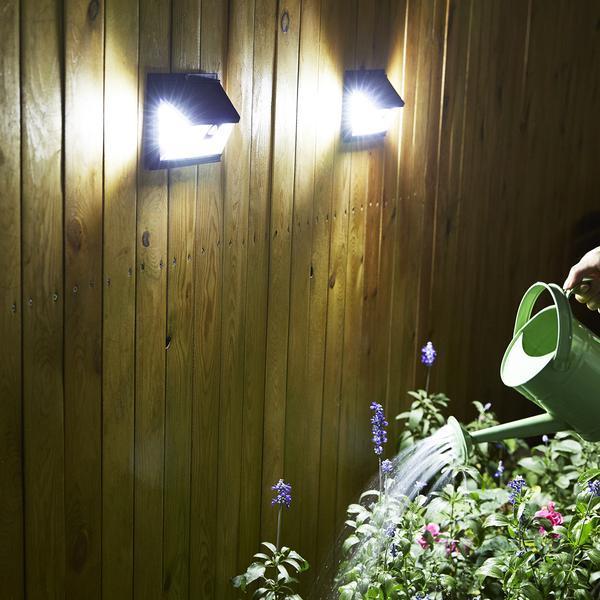 SUPER Bright Wide Angle Solar-Powered Motion Sensor Light