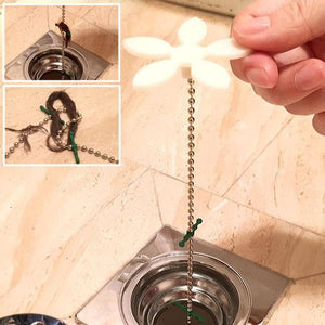 10 Pcs Super Star Hair Catcher - Never Clean a Clogged Drain Again!