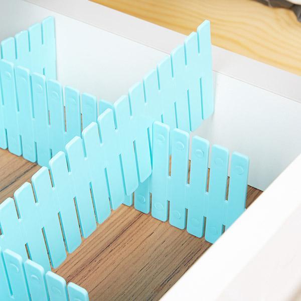 4 Pcs DIY Drawer Organizer Dividers