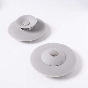 6 Pcs - 2 in 1 Hair Catcher Drain Stoppers