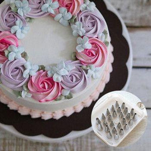 26 Pcs Cake Decorating Tips Kit