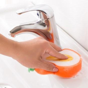 8 Pcs Lovely Fruit Bath \u0026 Cleaning Sponges