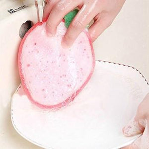 8 Pcs Lovely Fruit Bath \u0026 Cleaning Sponges