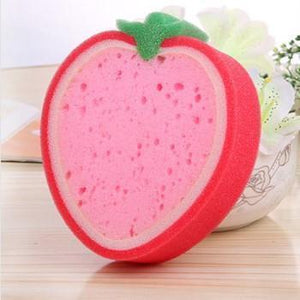 8 Pcs Lovely Fruit Bath \u0026 Cleaning Sponges