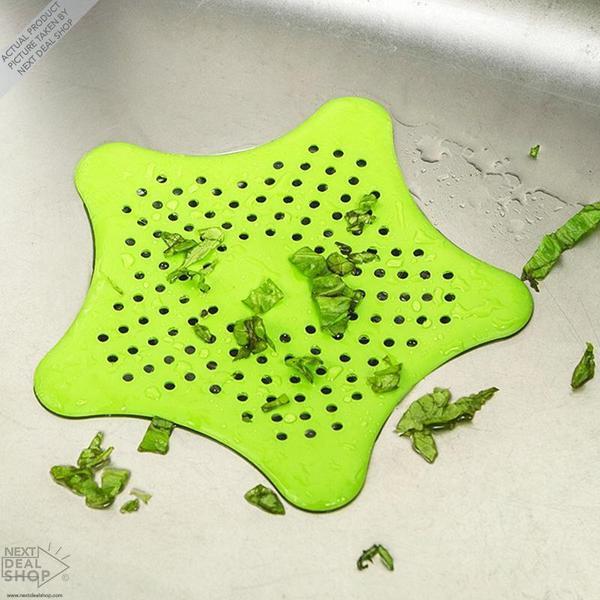 Star-Shaped Silicone Drain Stopper