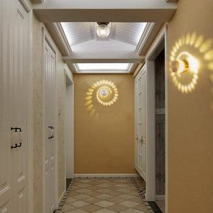 2 Pcs Spiral Sconce Decorative Wall Lamp